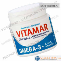 Мультивитамины Vitamar Omega-3+ADE 100 шт
