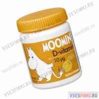 Витамин D-MOOMIN 10мкг жевательные 100табл