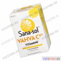 Витамины Sana-sol Vahva С 500 мг  200 табл