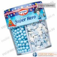 Кондитерская посыпка Dr.Oetker Super Hero 76гр