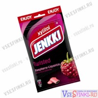 Жевательная резинка Jenkki (малина,лакрица) 100 гр